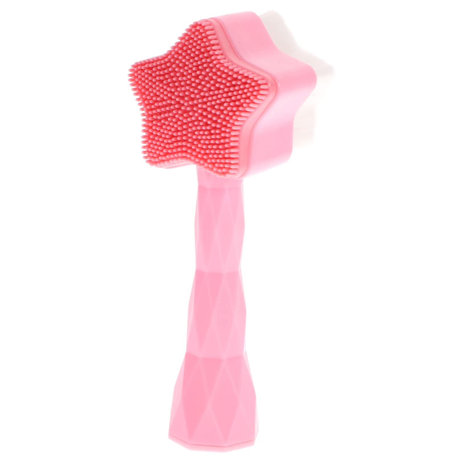 OUNONA Manual Facial Brush Portable Cleansing Tool for Skin Care Ergonomic Design for Easy Use Soft and Comfortable for All Skin Types Home Accessory for Women