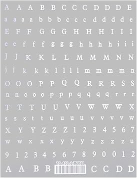 Amazon Co Jp ネイルシール シンプルアルファベット ホワイト ジェルネイル 英語 フォント シンプル ロゴ 英文 文字 ビューティー Amazon Co Jp ネイルシール シンプルアルファベット ホワイト ジェルネイル 英語 フォント シンプル ロゴ 英文 文字 ビューティー