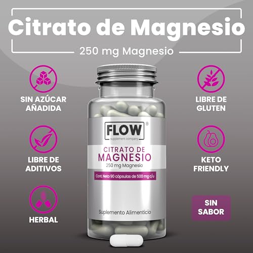 Vitamínicos, citrato de magnesio costco Marca FLOW SUPPLEMENT COMPANY (2)