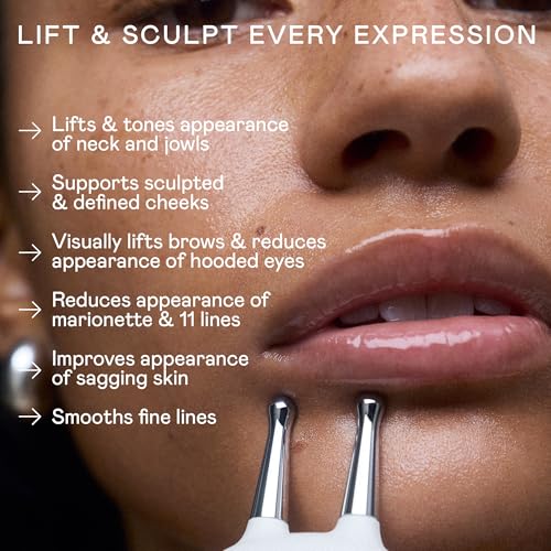 Image of NUFACE Trinity+ Facial Massager + Lip & Eye Attachment - FDA-Cleared Face Sculpting Tool, Targeted Lift for Brows, Eyes & Lips, Reduces & Smooths Smile, Fine Lines - Microcurrent Facial Device
