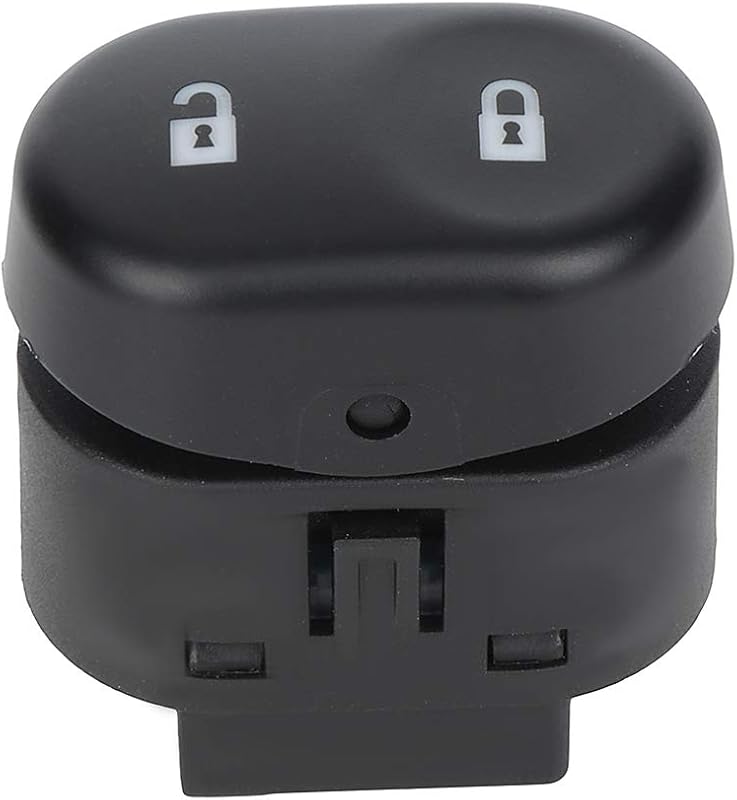 Interruptor da trava elétrica da porta dianteira esquerda cciyu para Chevrolet Malibu 2009–2010 – 1 unidade