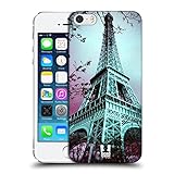 Head Case Designs Eiffelturm Paris Frankreich Schönsten Orte Der Welt Set 2 Handyhülle Hülle Huelle und Passende Designer Hintergrundbilder kompatibel mit Apple iPhone 5 / iPhone 5s / iPhone SE 2016