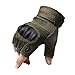 Produktbild KT-SUPPLY Taktische Handschuhe für Radfahren Motorrad Wandern Camping Powersports Airsoft Paintball Militär Fitness Outdoor Sport(grün, L)