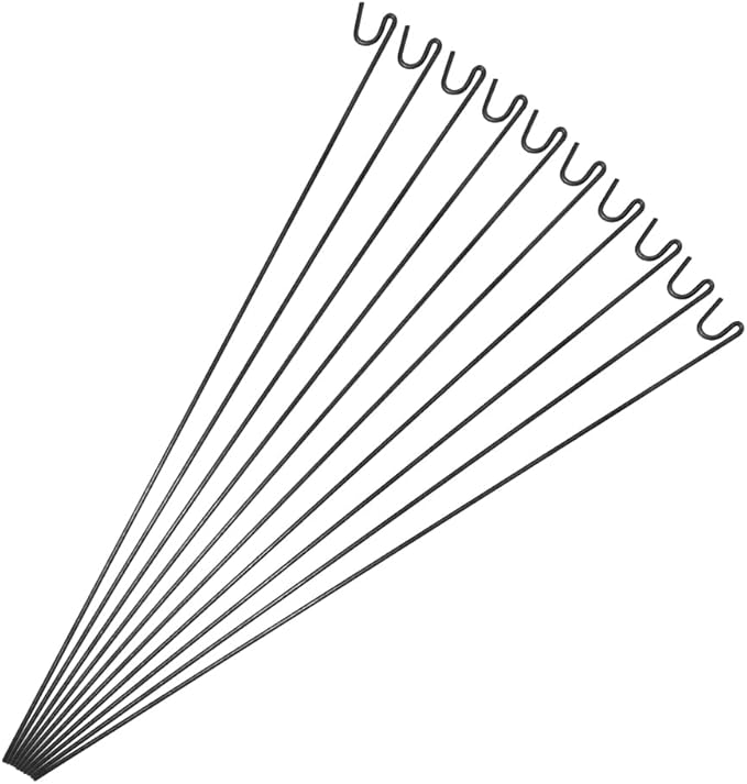 ANSIO Fencing Pin 1.2m Long 8mm Thick Steel Fencing Pins Road Pins Non