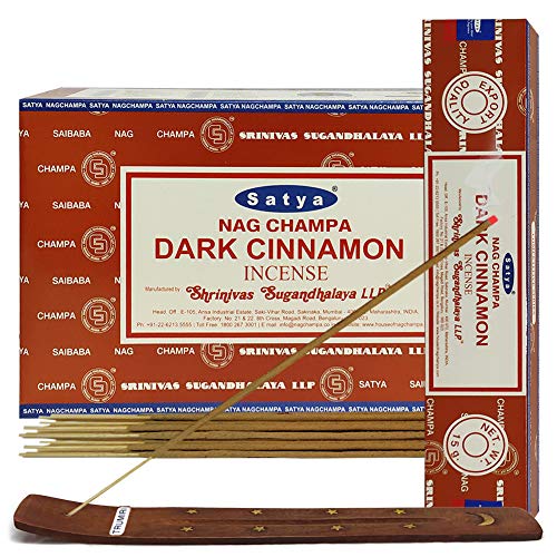 Dark-Cinnamon-Incense-Sticks-and-Incense-Stick-Holder-Bundle-Insence-Insense-Satya-Incense