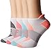 Champion Women's Double Dry 4-Pack Performance Heel Shield Socks