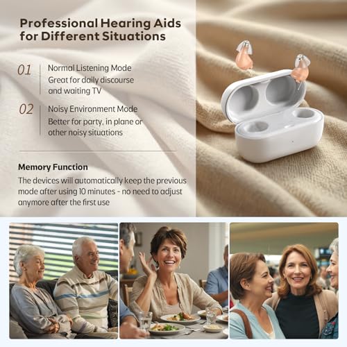 Supermini Hearing Aids, Pair, TM-S-b17