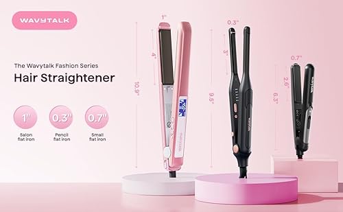 Wavytalk 3/10" Small Flat Iron M7 の商品画像 7