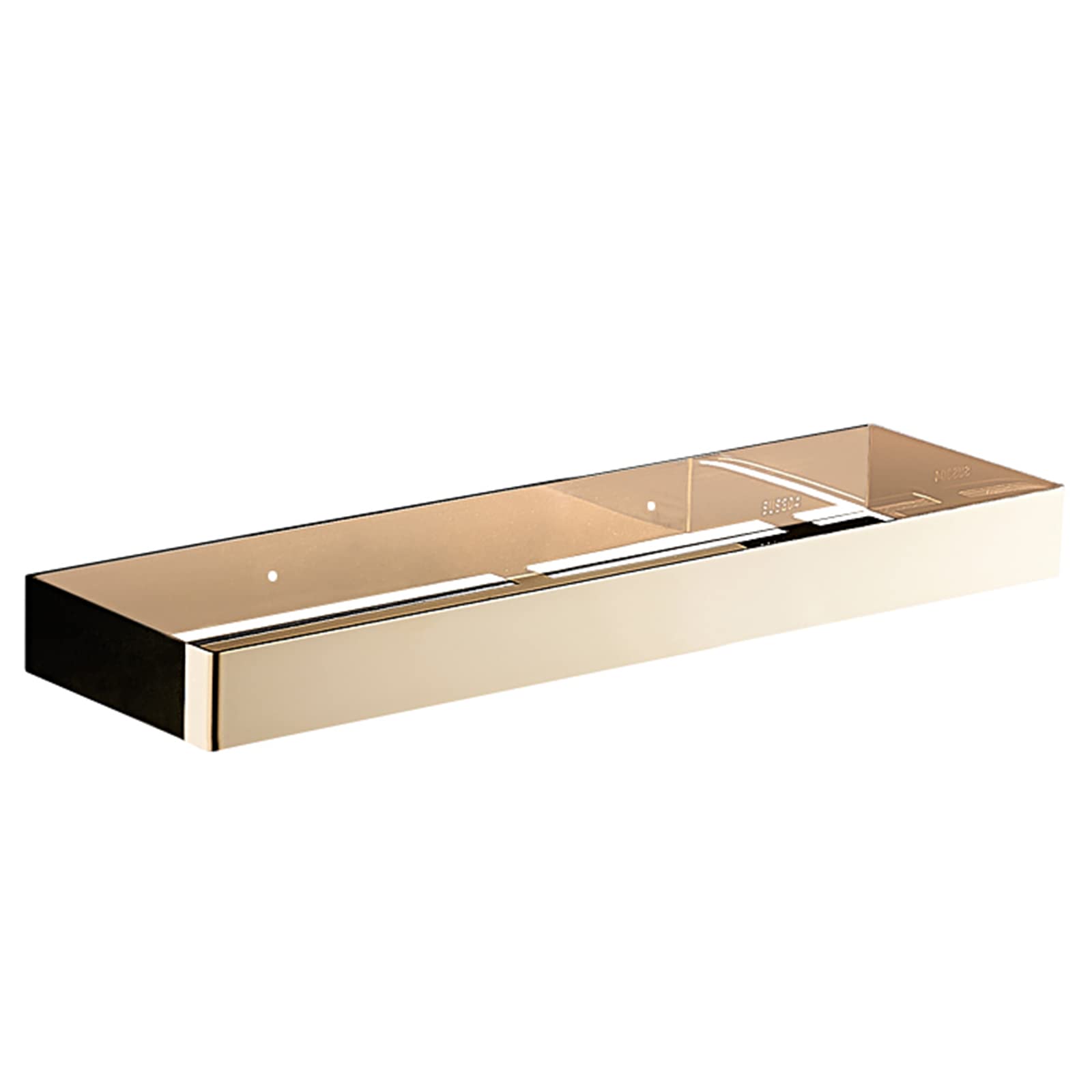 Porte-shampoing de douche mural en acier inoxydable gold de 40cm pour rangement de salle de bain