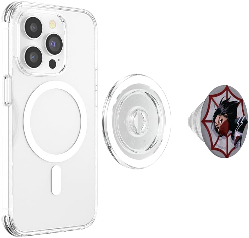 Marvel Spider-Man Silk Cindy Moon PopSockets MagSafe PopGrip for iPhone