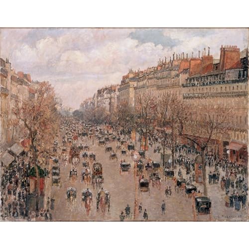 Impression giclée Pissarro grand format anti-reflet 76x101