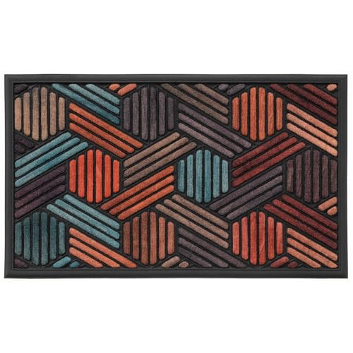 DIMENSIONI: zerbino Magic in gomma 45x75 cm