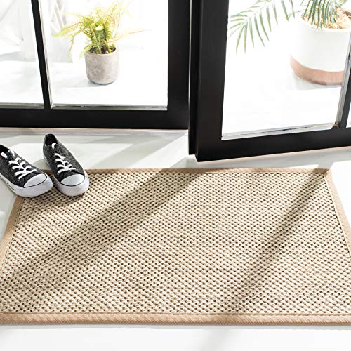 Safavieh Natural Fiber Rug for Living Room Dining Room, Bedroom - Natural Fiber Collection, Short Pile, in Natural, 61 X 91 cm - Image 3