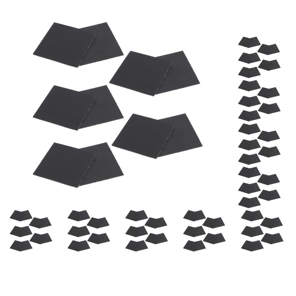 Juego de 10 protectores antideslizantes autoadhesivos para suela de talón de zapato