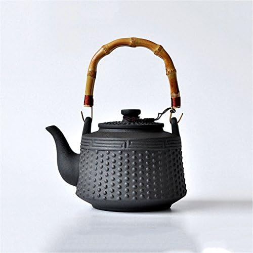 YONGJUN Ceramic Health Teapot - Volcanic Stone Kettle Boil Teapot, Household Small Tea Filter Tea Kettle 1500 Ml