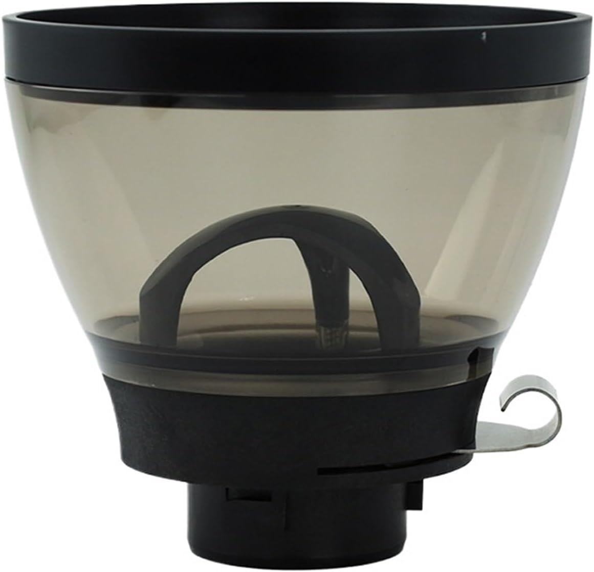 300g Coffee Grinder Bean Compartment，Compatible for Mahlkonig，Compatible for Ekomnia，E65s E80 GBw Replacement Parts(Gray)