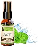 ACT! Best Acne Spot Treatment Gel - 2% Salicylic Acid + Witch Hazel - For Teens, Adult, Hormonal & Cystic Acne, Men & Women - Get Rid of Acne Scars, Blackheads, Blemishes & Pimples - Natural & Organic
