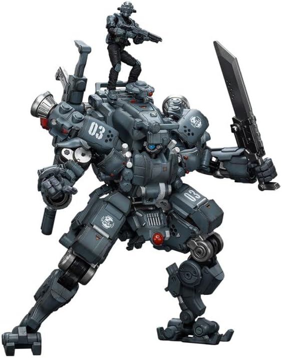 JOYTOY 1/25 Action Figures God of War 86-II 03 High Mobility Assault Mecha Tactical Mecha Anime Figure Collection Military Model 9.45 Inch