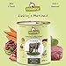 GranataPet Liebling's Mahlzeit Multipack 2, Nassfutter für Hunde im Probierpaket, 6 x 800 g & Liebling's Mahlzeit Wild PUR, Nassfutter für Hunde, Hundefutter ohne Getreide & Zuckerzusätze, 6 x 800 g