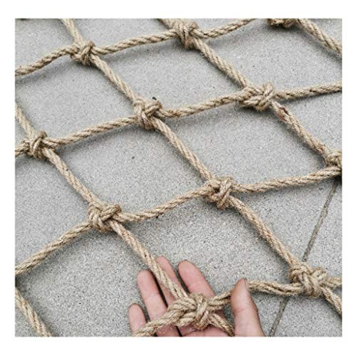 Filet de sécurité escalier pour bloquer les chutes d'enfants en corde de jute
