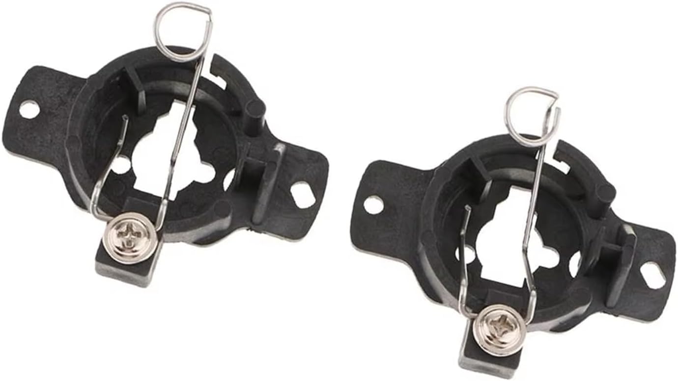 2Pcs Car Light Bulb Base Socket Holder for S320 H1 Headlight Bulb Holder Retainers Adapter Replacement
