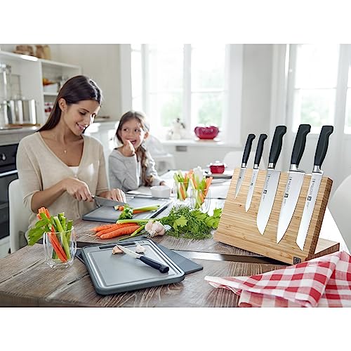 Zwilling Knife Block, 12" X 8" X 11", Bamboo #TOP1