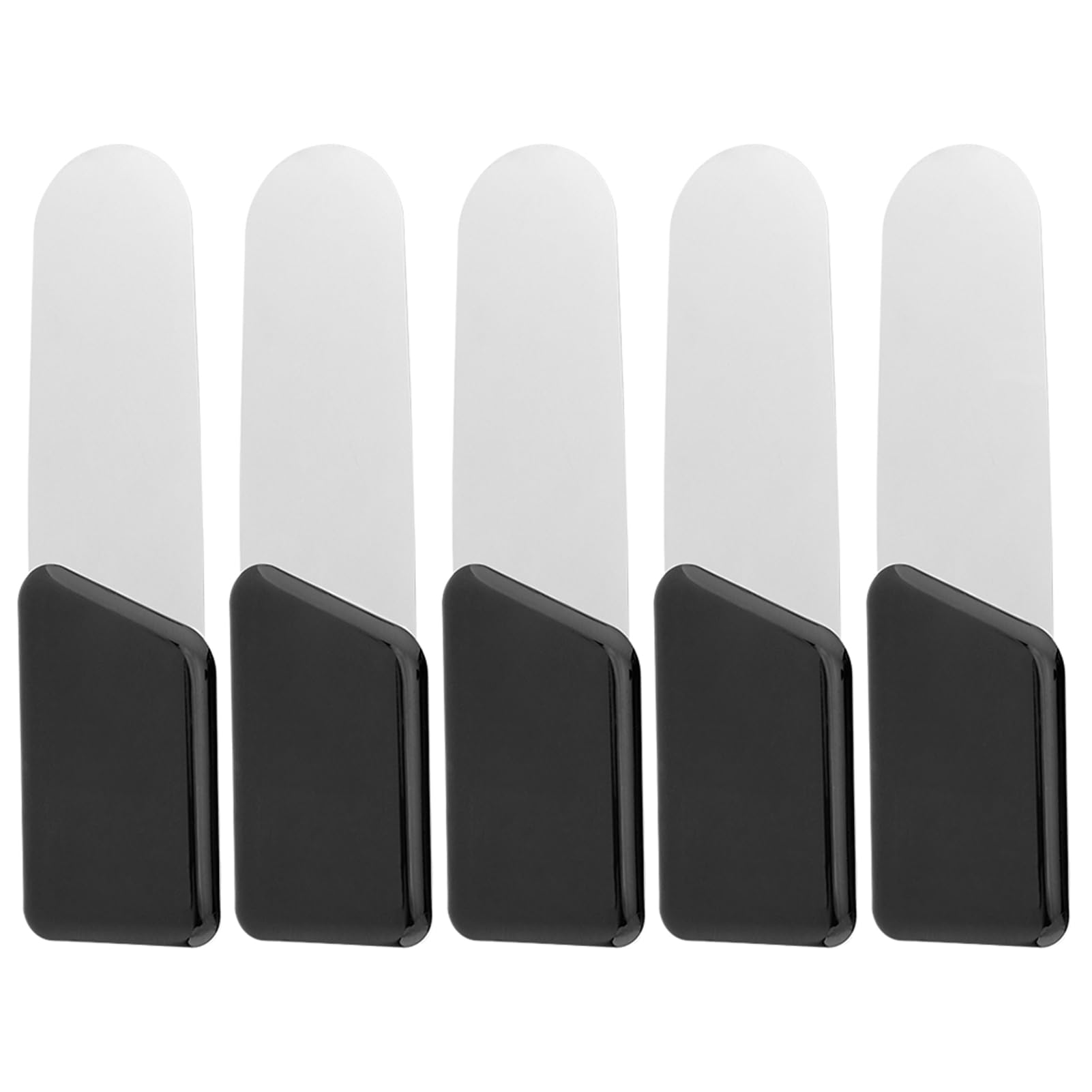5 strumenti a leva per smontaggio, ultra sottili, separati, curvi, lama in acciaio inox, strumento di riparazione per schermo LCD curvo per smartphone (5 pezzi)