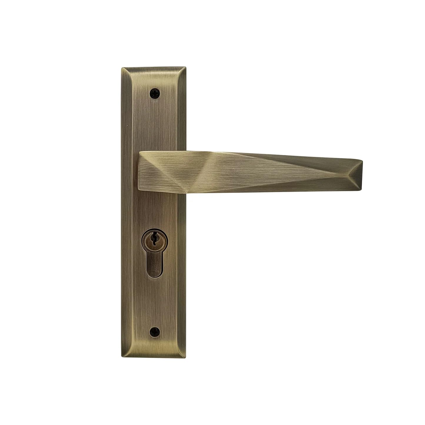 Yale Mortise Door Lock Handle Set Premium Door Locks for Main Door with 3 Keys | Door Handle Lock for Bedroom/Home/Office/Hotel Suitable for Left & Right Handed Doors (SM-01-02, Antique Brass)-image-48