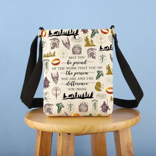 BDPWSS Hobbit Fan Gift May You Be Proud Of The Work You Do Crossbody Bag for Women3
