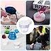 150Pcs 40ml Disposable Plastic Resin Mixing Cups Multipurpose Dispensing Cup for Mixing Paint, Stain, Epoxy, Resin (Clear)