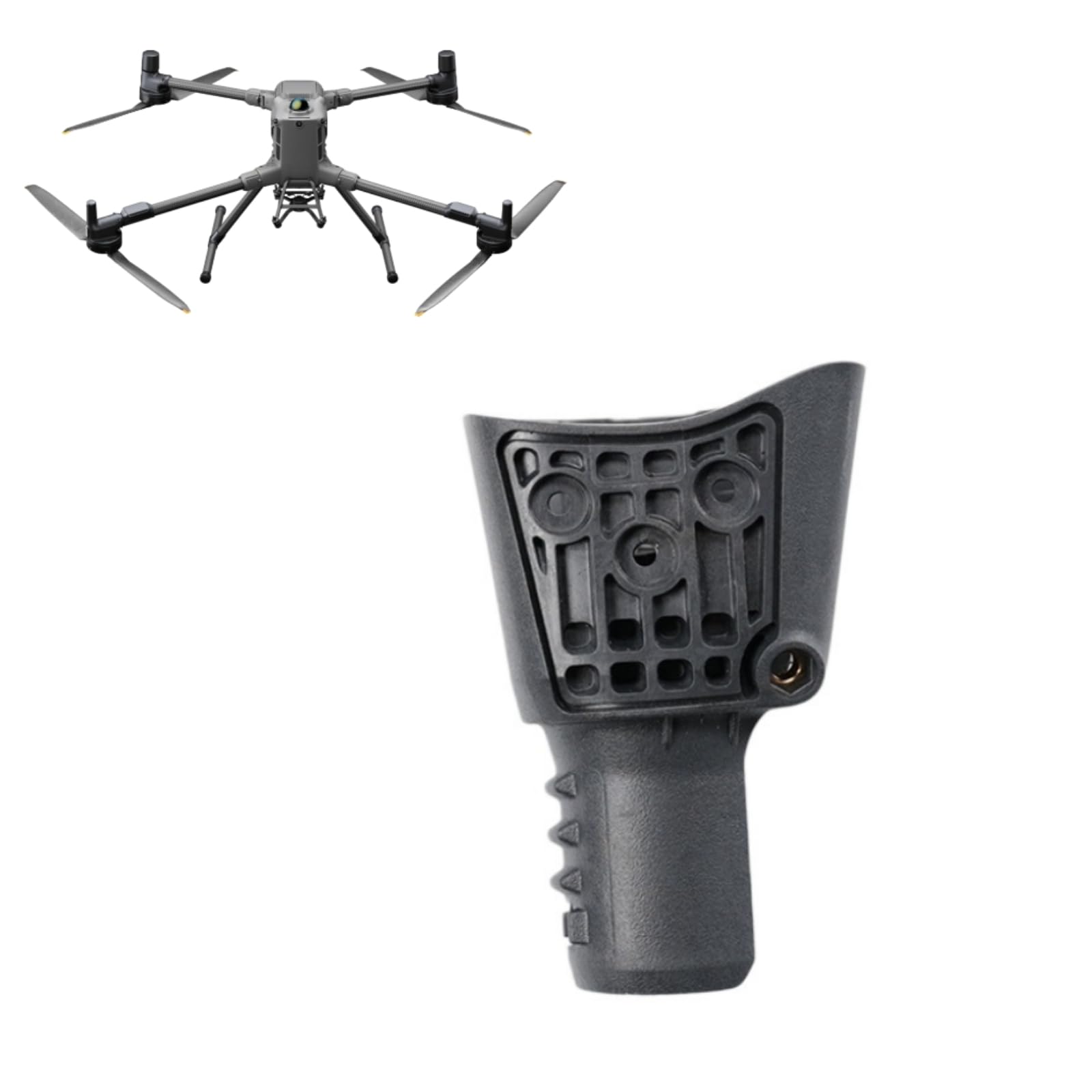 Fotel łączący ramię kompatybilne z DJI Matrice 400 Drone, trwały zapasowy uchwyt do naprawy dronów przemysłowych (przedni prawy)