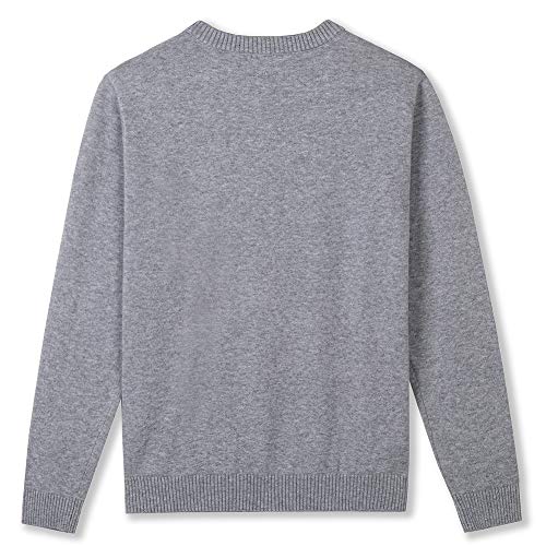 Image of Kid Nation Girls Sweaters Cotton Cute Kids Sweater Crew Neck Holiday Pullover
