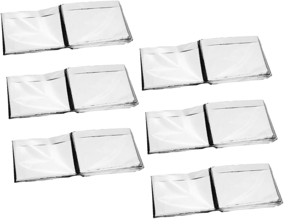 Toyvian 6pcs Reflective Plant Growth Film Gardening Tool for Greenhouse Use Double-Sided Sheet for Frost and Enhancing Plant Growth