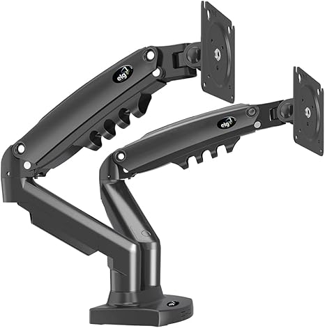 Imagem do Produto ELG, F160N, Suporte Articulado de Mesa com Pistão a Gás e Ajuste de Altura