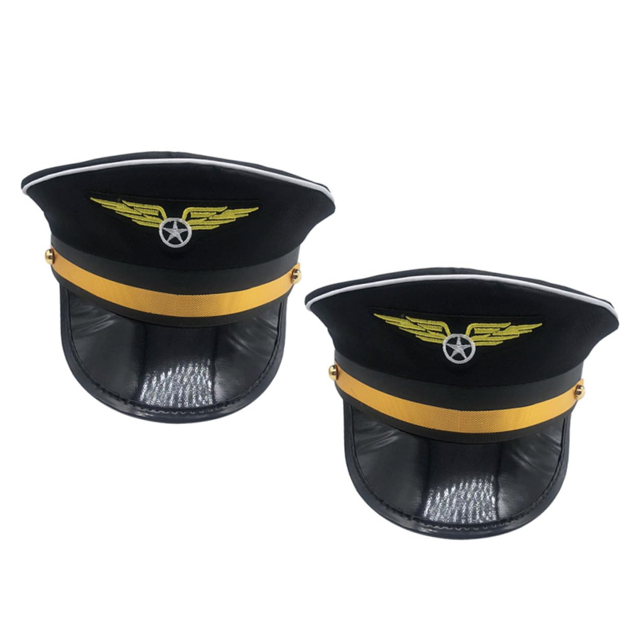 BESTYASH Cappello Costume Di Halloween Divertente Mini Cappellino Da Baseball Caps Cappello Di Halloween Cappello Da Festa Di Moda Aereo Black Poliestere