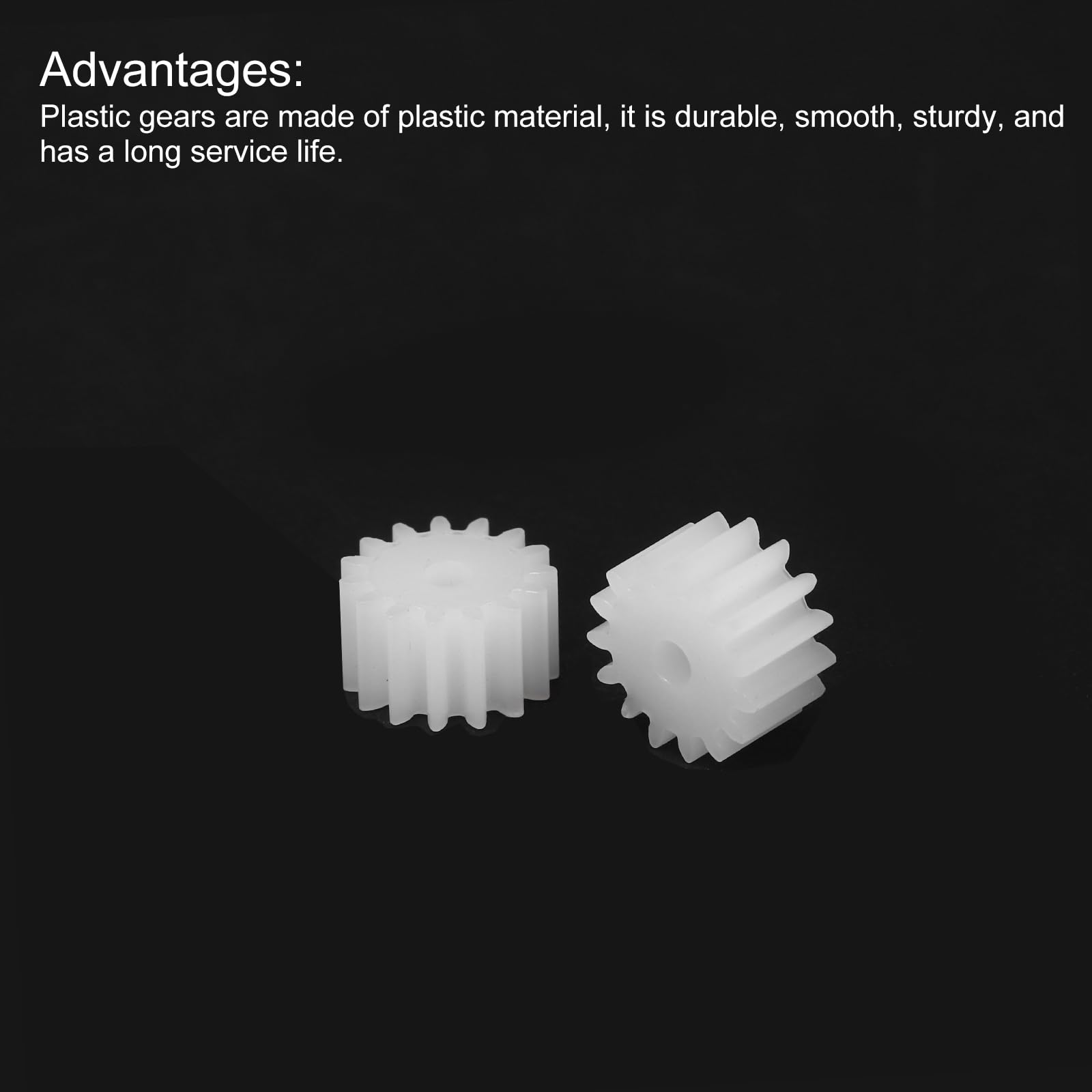 QUARKZMAN 30 Pcs Engrenages Plastiques 34 Dents Modèle