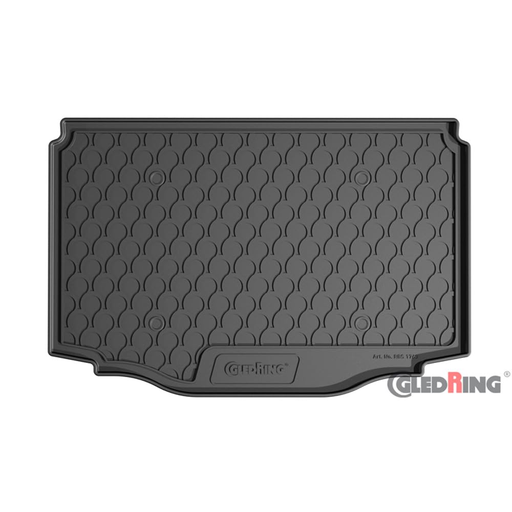 Gledring Rubbasol (guma) mata do bagażnika kompatybilna z Citroën C3 IV 2024 - bez e-C3 (dolna podłoga)