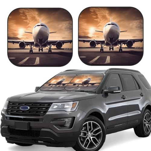 Pare-soleil pour pare-brise auto universel SUV berline camion pliable M x2