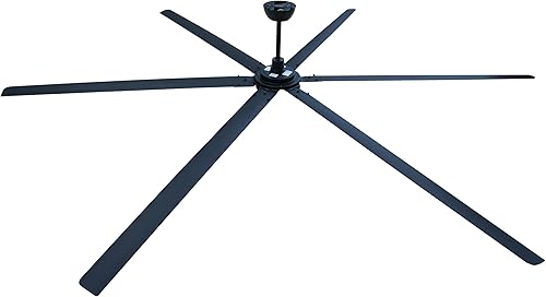 Miniatura 4 de iLiving Ventilador de techo grande BLDC de 120 pulgadas, 6 aspas, ventilador de exterior de alto volumen y baja velocidad con potente motor CC sin
