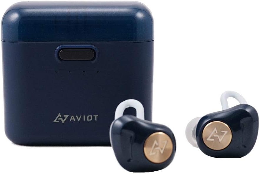 Bluetooth 5.0 True Wireless Earphone Waterproof IPX4 TE-D01D Navy