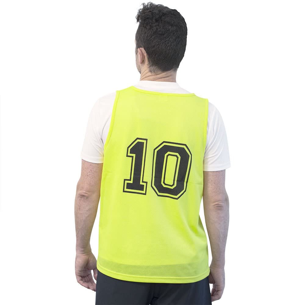 Softee Equipment Unisex Set mit 5 Leibchen, Nummeriert Von 11 Bis 15 Anorak
