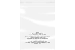 iMailer 100-Count Resealable Poly Bags for Storage