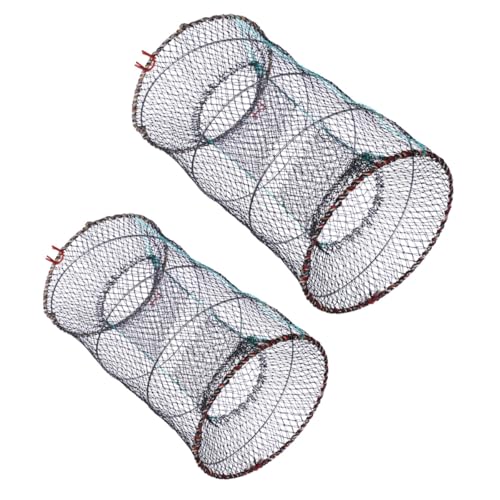 Piège à crabe et homard portable lot de 2 en nylon pliable