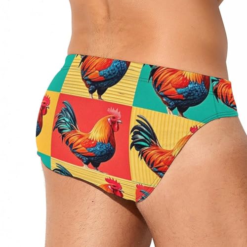 Men Boys Low Rise Swim Briefs Comfortable Swimwear Swim Trunk3