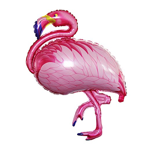 Goer Flamingos Foil Balloons,2 Pcs Giant Helium Balloons For Flamingos Theme Birthday Party Decorations (Hot Pink, 43 Inch) #TOP1