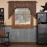 VHC Marcas 20217 Negro Star Swag dentados, x King