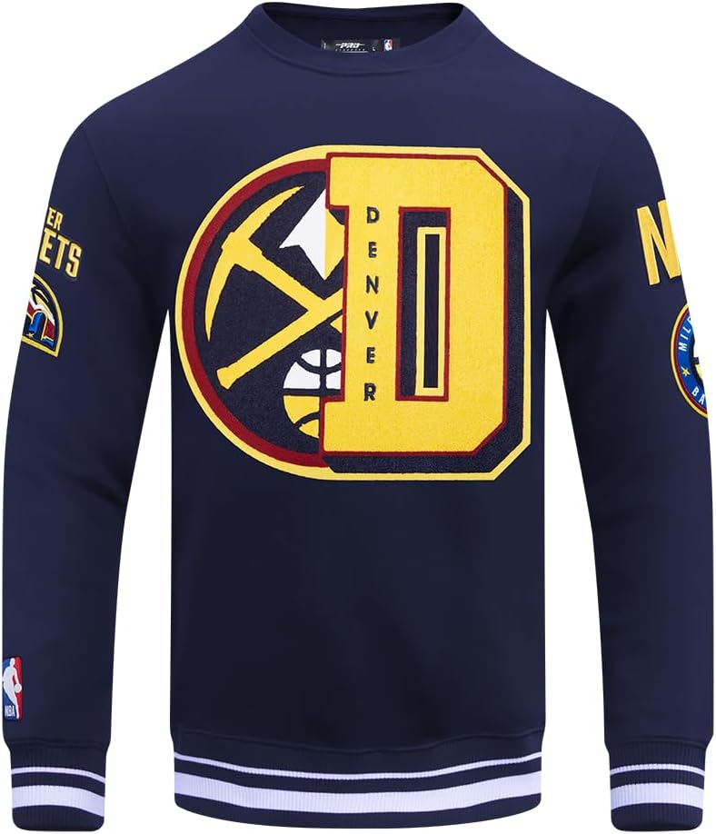 Pro Standard Mens NBA Reverse French Terry Pull Over Hoodie