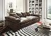 Produktbild Big Sofa Big Sofa Couchgarnitur Riesensofa Vintage Braun