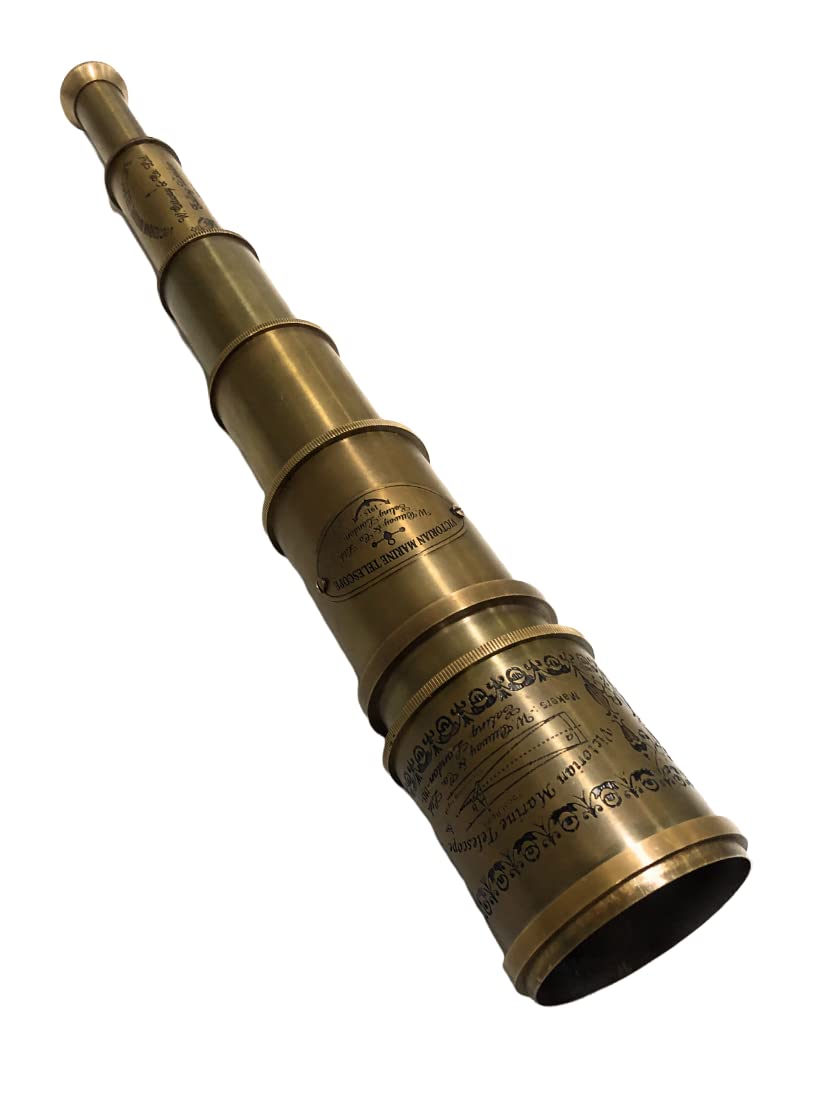 Handicrafts Pirates Spyglass Scope, Brass Handheld Telescope, Christmas Day Gift, Camping, Hiking, Antique Telescope, Man, Men Gift, Women, Woman Gift
