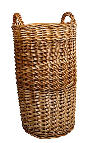 khevga Umbrella Stand - Elegant Wicker Umbrella Stand, Decorative Storage for Umbrellas, Walking Sticks or Accessories, Vintage Style - Cosy Home Interiors khevga Umbrella Stand - Elegant Wicker Umbrella Stand, Decorative Storage for Umbrellas, Walking Sticks or Accessories, Vintage Style - Image 3